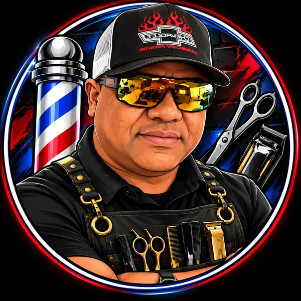 David Style, barber at Alexa's Salon Barber Shop