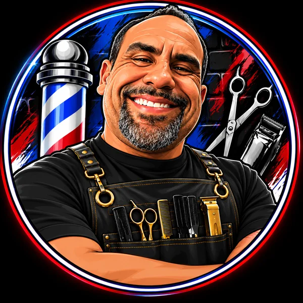 Efrain, barber at Alexa's Salon Barber Shop
