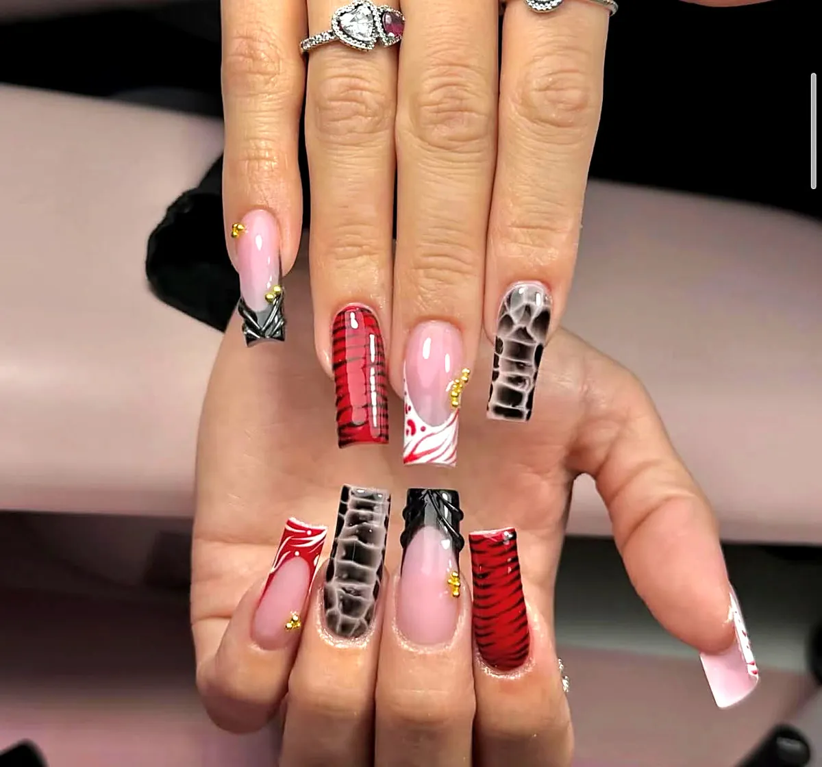 Custom nail art